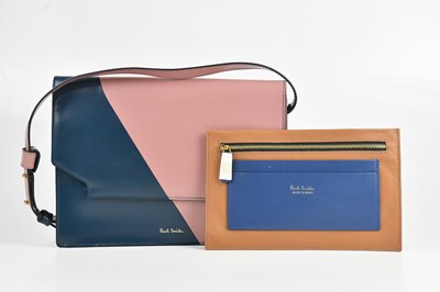 Lot 1550 - PAUL SMITH; a classic style blue and pink...