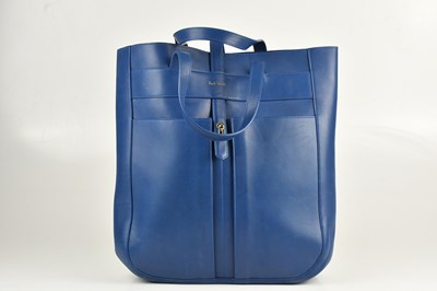 Lot 1447 - PAUL SMITH; a large electric blue calfskin...