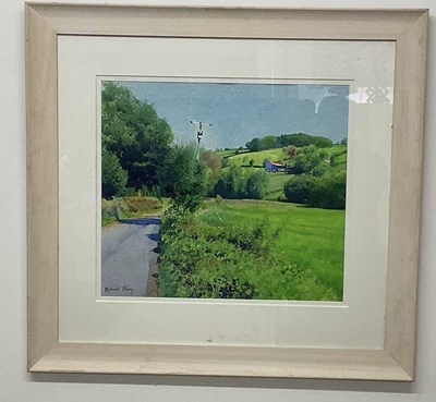 Lot 298 - RICHARD THORN (contemporary); watercolour, 'Oh...