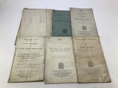 Lot 1353 - THE OUTBREAK OF THE WAR OF 1914-18, a...