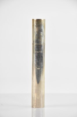 Lot 503 - TIFFANY & CO; a sterling silver cigar holder,...