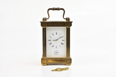 Lot 2290 - MATTHEW NORMAN, LONDON; a large brass cased...