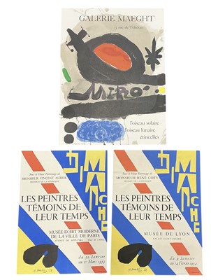 Lot 251 - HENRI MATISSE (French, 1869-1954); two Galerie...