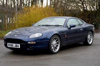 Lot 1000 - ASTON MARTIN; a DB7 motor vehicle, registered...