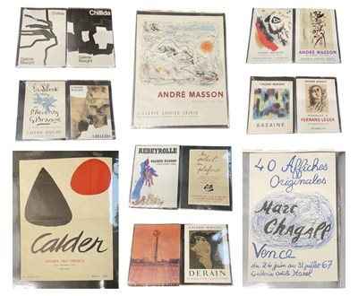 Lot 212 - A collection of approximately fifteen Galerie...