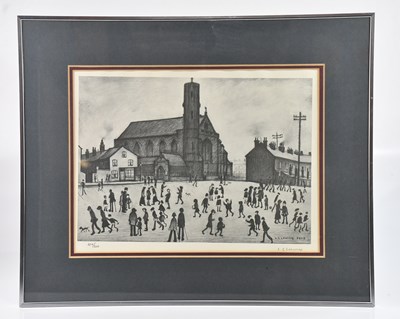 Lot 8 - LAURENCE STEPHEN LOWRY (1887-1976); pencil...