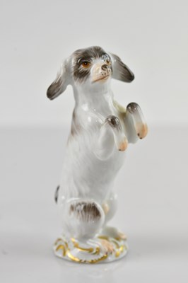 Lot 1110 - MEISSEN; a 20th century miniature porcelain...