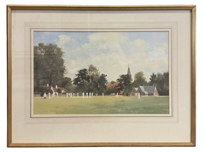 Lot 179 - ROY PERRY (1935-1993); gouache, 'Sunday...