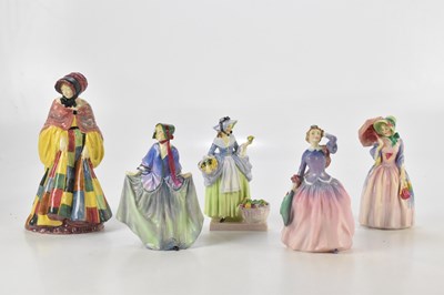 Lot 1118 - ROYAL DOULTON; five figures comprising HN1318 '...