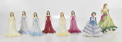 Lot 1159 - ROYAL DOULTON; eight assorted figures...