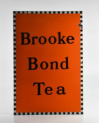 Lot 252 - An original early 20th century enamel sign,...