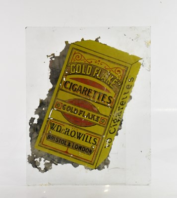 Lot 272 - An original advertising glass sign with...