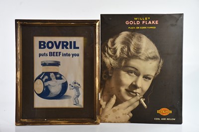 Lot 280 - WILLS'S; an original advertising 'Wills's Gold...