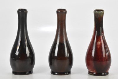 Lot 1188 - COBRIDGE STONEWARE; three unusual shaped...