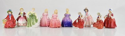 Lot 1130 - ROYAL DOULTON; ten assorted small sized...