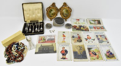 Lot 332 - Various mixed collectables including three...