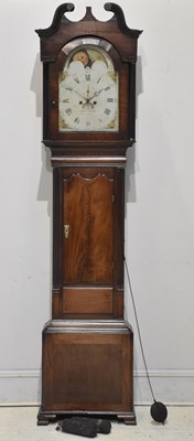 Lot 1270 - MOSES EVANS, LLANBERIS; a George III mahogany...