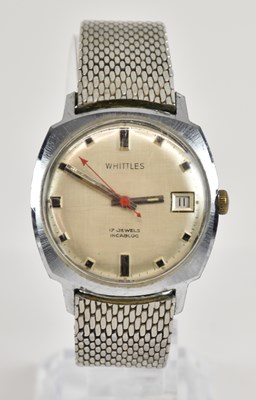 Lot 1534 - WHITTLES; a gentleman's vintage stainless...