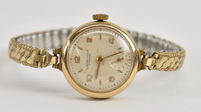 Lot 1535 - W DIXON PHILLIP, LIVERPOOL; a lady's 9ct gold...