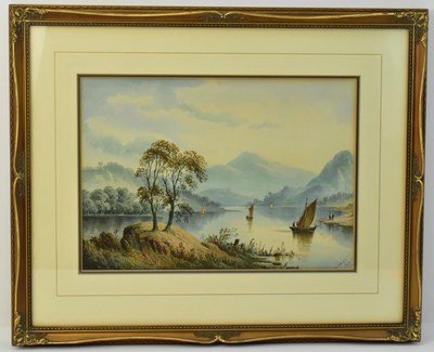 Lot 247 - W LANGLEY (Scottish, 19th century);...