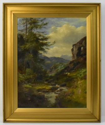 Lot 248 - WILLIAM LAKIN TURNER (1867-1936); oil on...
