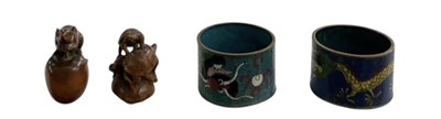 Lot 1072 - A Japanese carved boxwood netsuke of a mouse...