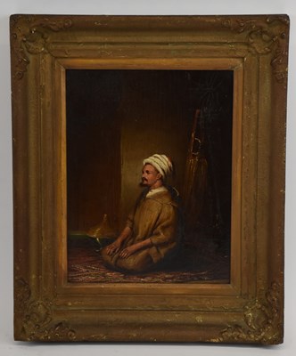 Lot 173 - UNATTRIBUTED; 19th century oil on board,...