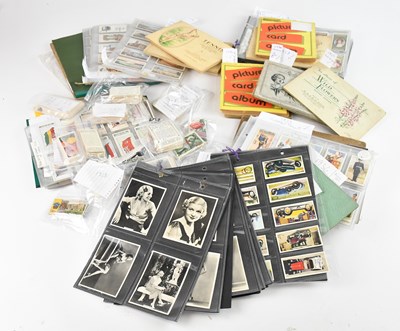 Lot 2253 - A collection of cigarette cards including WD &...