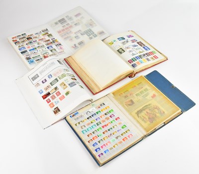 Lot 2333 - WORLD; in four albums, some earlier.