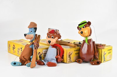 Lot 670 - PELHAM PUPPETS; a group of three puppets...