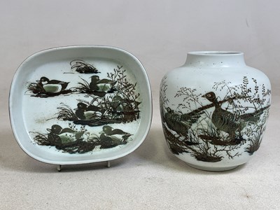 Lot 158 - ROYAL COPENHAGEN; a Diana series vase...