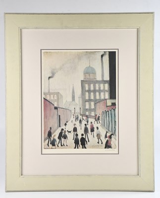 Lot 46 - LAURENCE STEPHEN LOWRY (1887-1976); pencil...