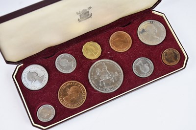 Lot 632 - An Elizabeth II ten piece 1953 Coronation...