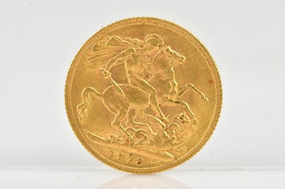 Lot 518 - A George V full sovereign, 1913.
