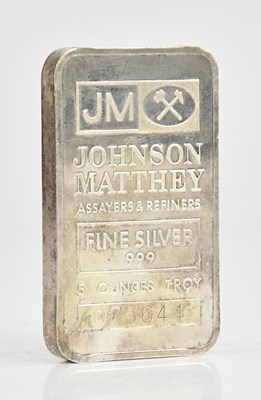 Lot 556 - JOHNSON MATTHEY ASSAYERS & REFINERS; a fine...