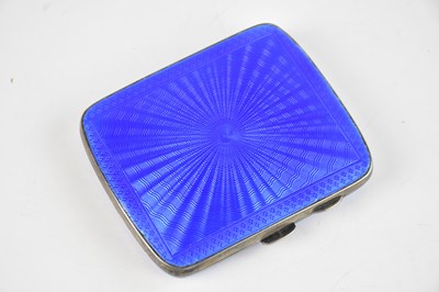 Lot 111 - HENRY MATTHEWS; a George V hallmarked silver...