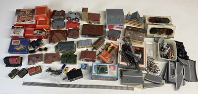 Lot 58 - HORNBY; a large amount of train set scenery...