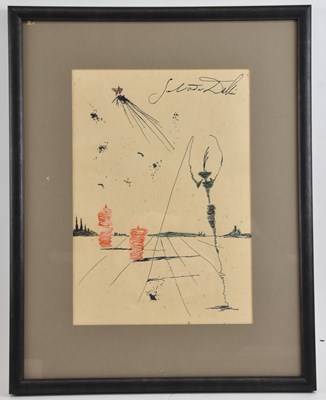 Lot 189 - SALVADOR DALI (1904-1989); woodcut, 'L'Astre'...