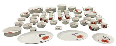 Lot 524 - SUSIE COOPER FOR WEDGWOOD; an extensive part...