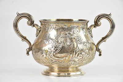 Lot 73 - FRANCIS BURR; a Victorian hallmarked silver...
