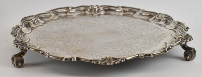 Lot 1127 - HOWARD & HAWKSWORTH; a Victorian hallmarked...