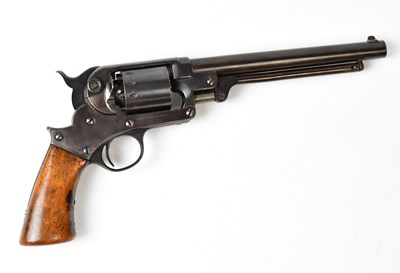 Lot 410 - STARR ARMS CO; an .44 six-shot percussion cap...