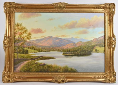 Lot 198 - PETER MCKAY (British, born 1947); oil on...