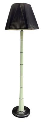 Lot 89 - An early 20th century Art Deco green and black...