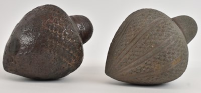 Lot 297 - A pair of ancient Middle Eastern terracotta...
