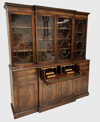 Lot 1020 - BEVAN FUNNELL; a reproduction mahogany...