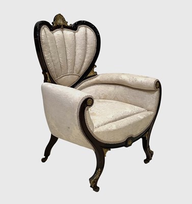 Lot 1024 - An Empire style mahogany and brass mounted...
