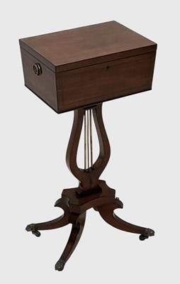 Lot 1013 - A 19th century and later mahogany and ebony...