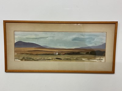 Lot 320 - FRANCIS; watercolour, Irish landscape, signed...