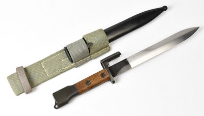 Lot 471 - A Belgian M1953 pattern FAL type 1 bayonet,...